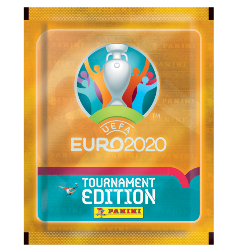 UEFA EURO 2020 Tournament Edition Stickers 5-Pack + 2 Bonus Stickers